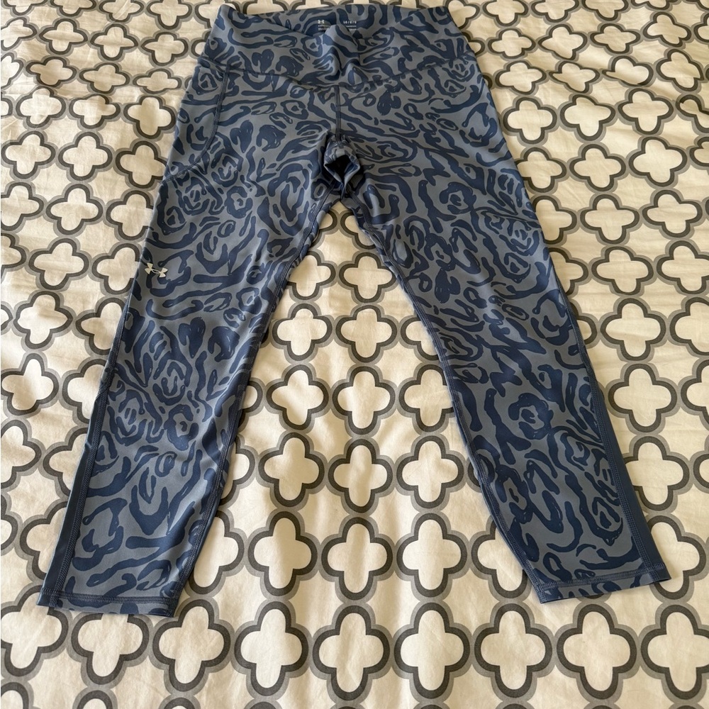 Under Armour Blue Patterned Leggings